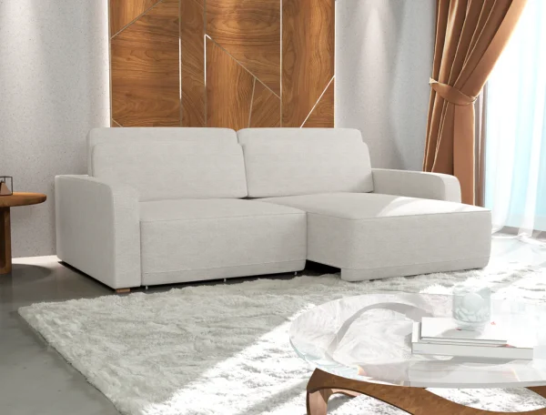 SOFA AWAY GRIS PERLA 226CM - Imagen 6