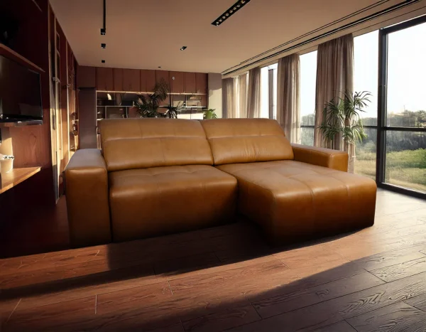 SOFA JACK CAMEL 250CM - Imagen 4