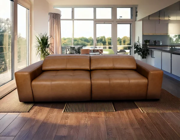 SOFA JACK CAMEL 250CM