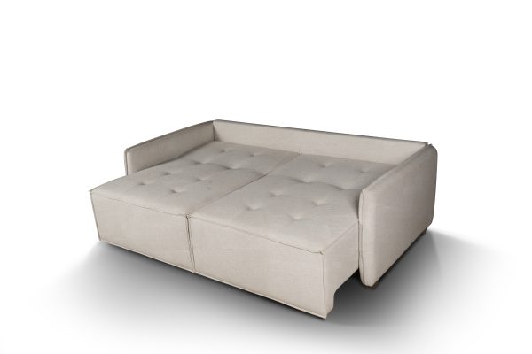 SOFÁ CAMA DIVINO LINO GRIS 200 CM - Imagen 3