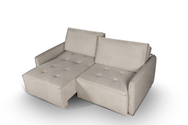 SOFÁ CAMA DIVINO LINO GRIS 200 CM - Imagen 2
