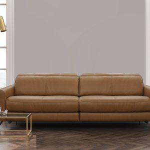 SOFA HARRY ELÉCTRICO CAMEL 224CM