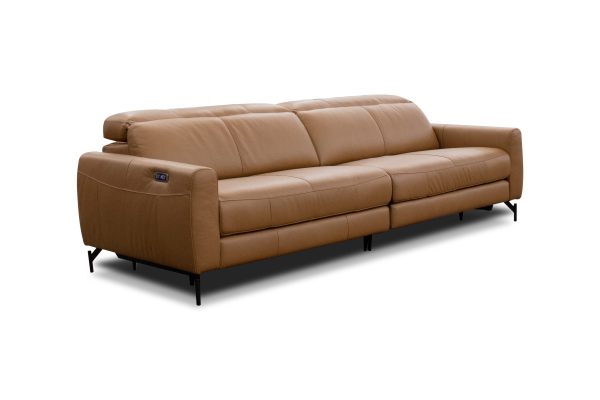 SOFA HARRY ELÉCTRICO CAMEL 224CM - Imagen 9