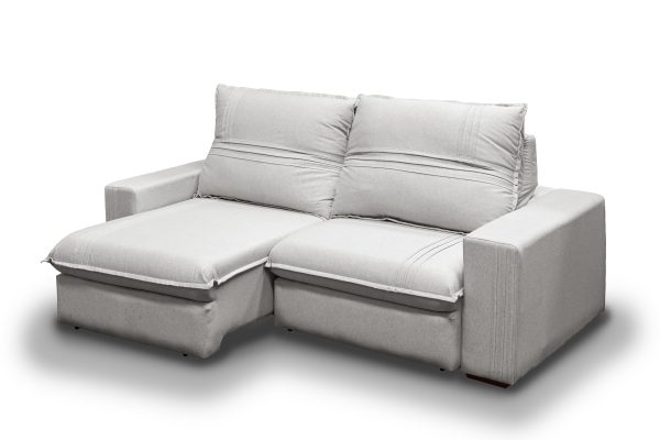 SOFA PETROPOLIS 250 CM COLOR LINO GRIS (9225) - Imagen 2