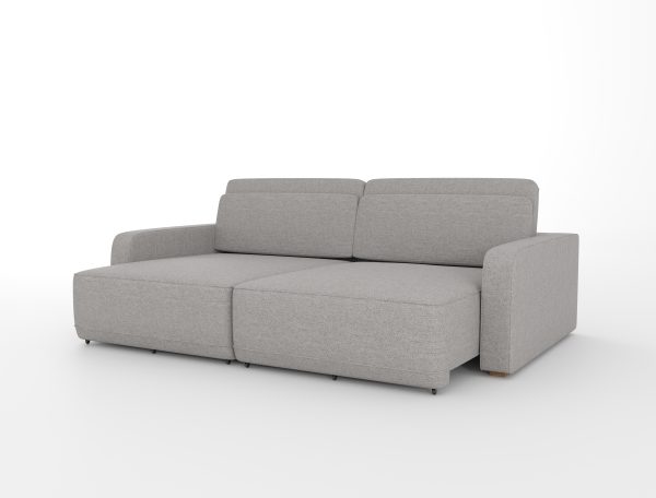 SOFA CAMA AWAY LINO GRIS 206 CM  (color 14001) - Imagen 4