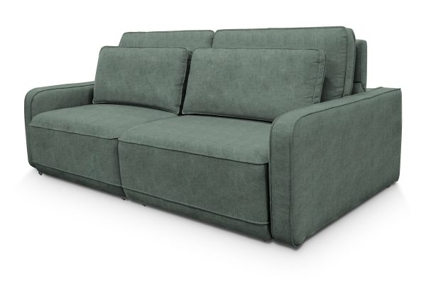 SOFA CAMA AWAY ALGODON VERDE 206CM  (color 12037)