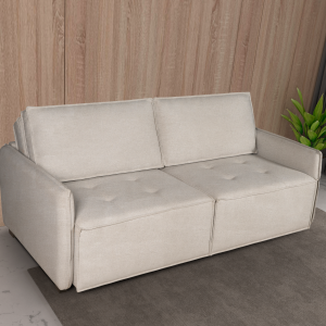 SOFÁ CAMA DIVINO LINO GRIS 200 CM