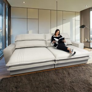 SOFA OLIMPO 250 CM COLOR LINO GRIS (12065)