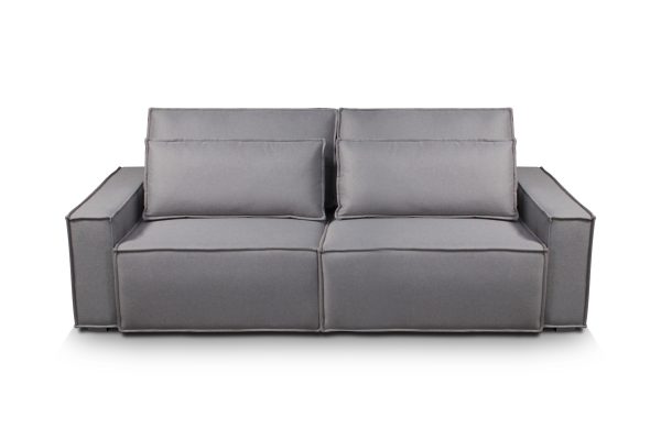 SOFA AYLA  210 CM GRIS
