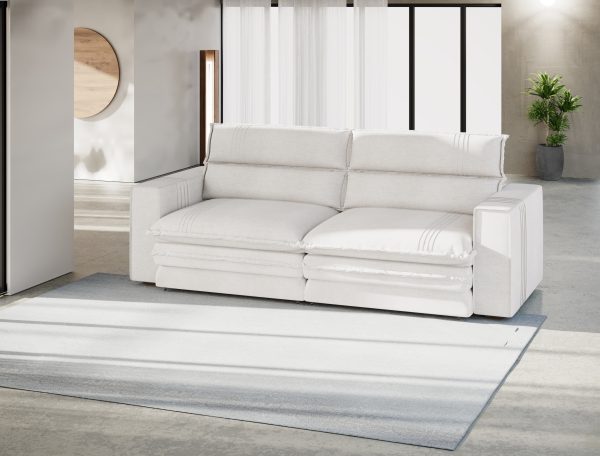 SOFA OLIMPO 250 CM COLOR LINO GRIS (12065) - Imagen 8