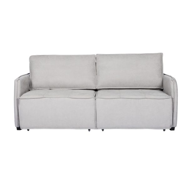 SOFÁ CAMA DIVINO  GRIS 200 CM - Imagen 4