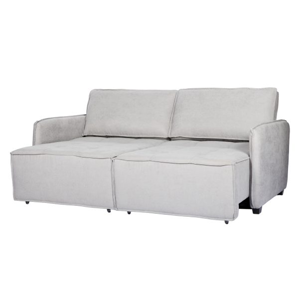 SOFÁ CAMA DIVINO  GRIS 200 CM - Imagen 3