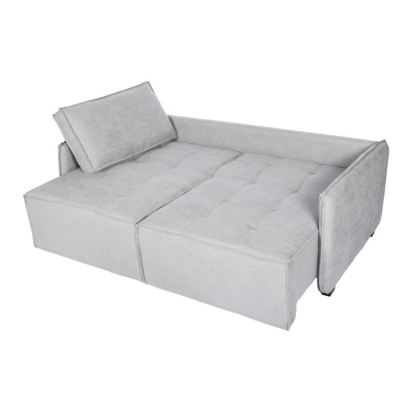 SOFÁ CAMA DIVINO  GRIS 200 CM - Imagen 2