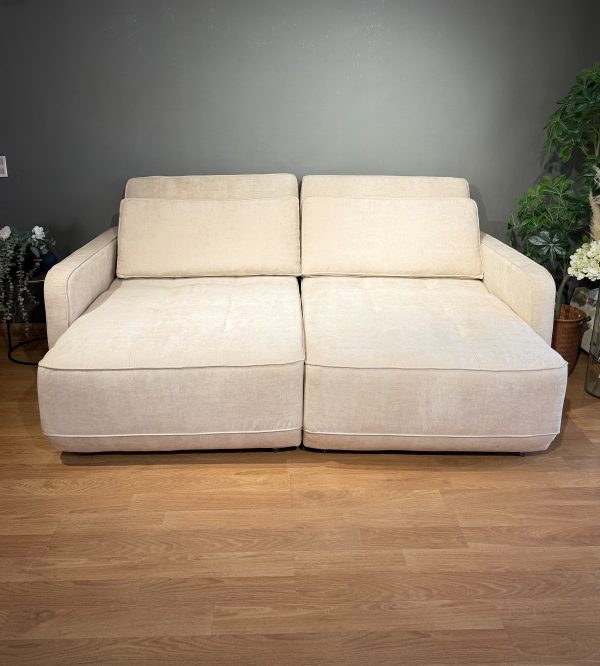 SOFÁ CAMA SAN CARLOS 214CM BEIGE - Imagen 9