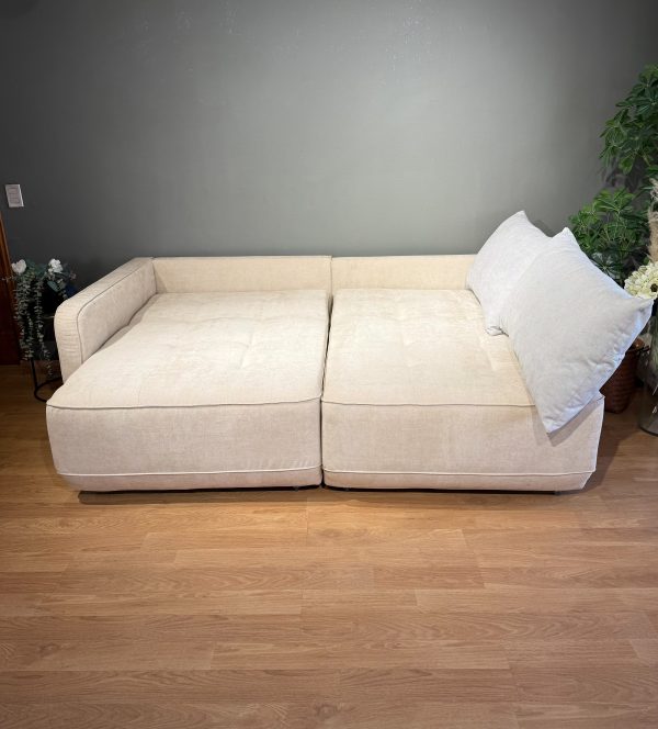 SOFÁ CAMA SAN CARLOS 214CM BEIGE - Imagen 12