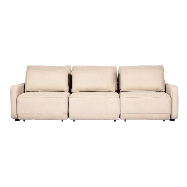 SOFA CAMA AWAY BEIGE 3 MODULOS 268 CM - Imagen 3